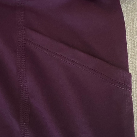 Alo Grand Slam Tennis Skirt Dark Plum Size Large - Picture 5 of 6